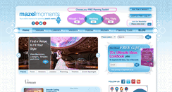 Desktop Screenshot of mazelmoments.com
